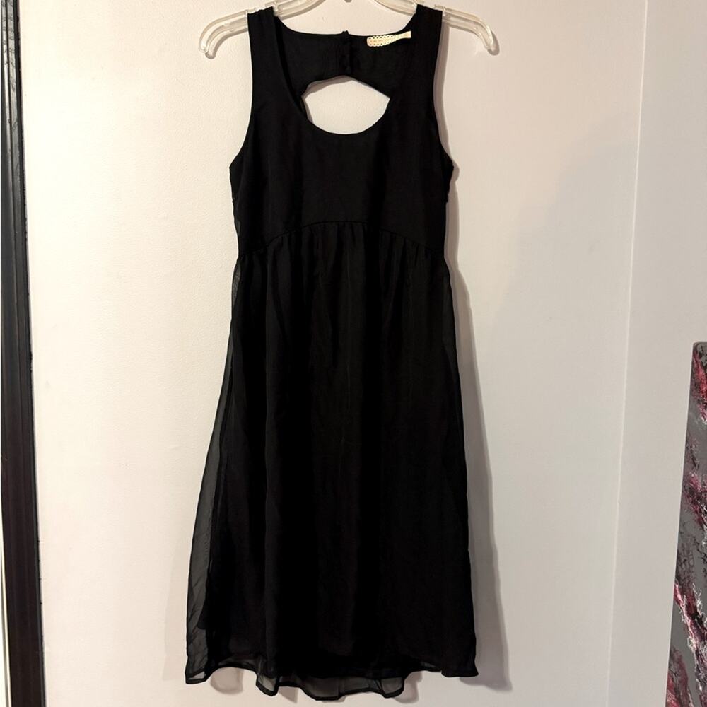 Pins & Needles Black Sleeveless Flowy Dress size 0